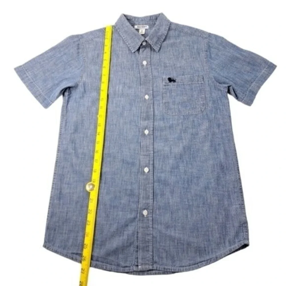 Old Navy Boys‎ Baby Blue Button-Down Collared Shirt Size XL TG XG
